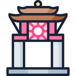 Temple of literature icon