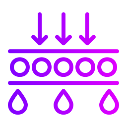 filtración icono