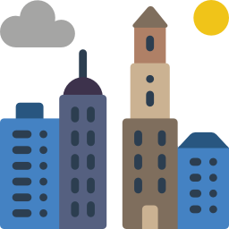 paisaje urbano icono