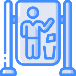 Waste bin icon