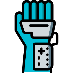 Бионическая рука иконка