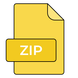 Zip archive icon