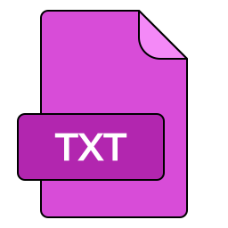 Расширение txt иконка