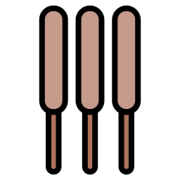 bâtonnets de chocolat Icône