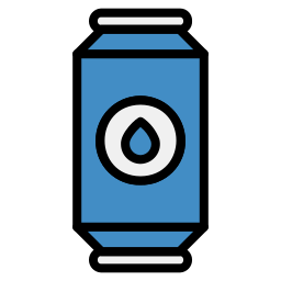 Canned drink icon