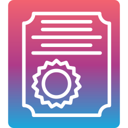 Сертификат иконка