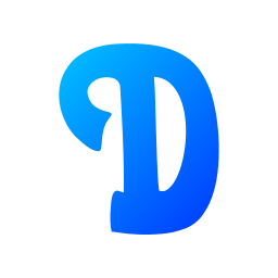 文字d icon