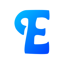 Letter e icon