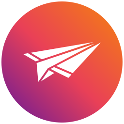 Paper plane icon