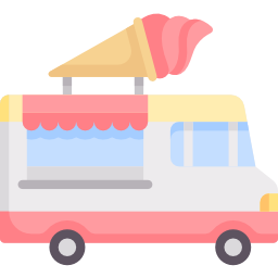 caminhão de sorvete Ícone