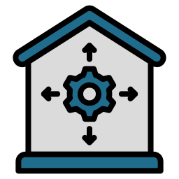 Warehouse management icon