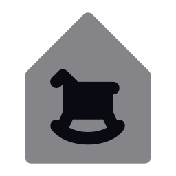 Baby room icon