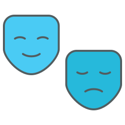 Theater masks icon