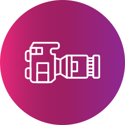 dslr-camera icoon