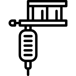 Tatoo machine icon