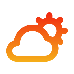 Cloud-sun icon