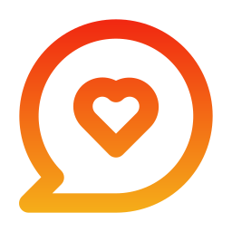 Comment-heart icon
