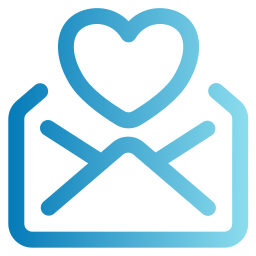 Love mail icon