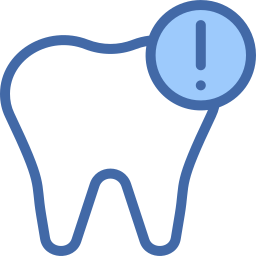 Dental caries icon