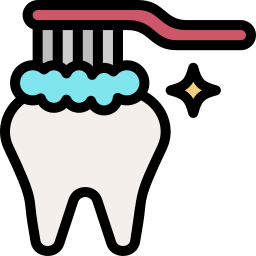 brosser les dents Icône