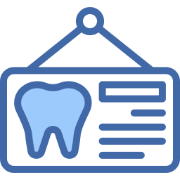 Dental clinic icon