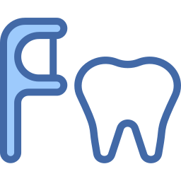 fio dental Ícone