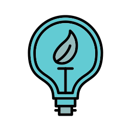 Öko-glühbirne icon