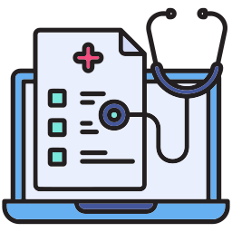 Medical diagnostics icon
