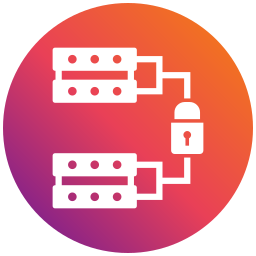 connessione protetta icona