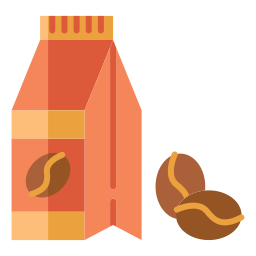 Coffee bag icon