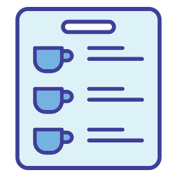 Кофейное меню иконка