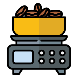 Weight scale icon