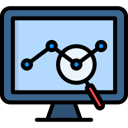 investigación de mercado icono