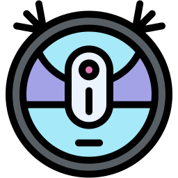 Robot vacuum icon