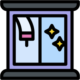 limpiar ventana icono