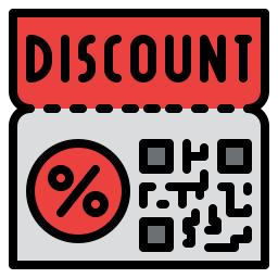 Discount coupon icon