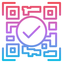 Qr code pay icon