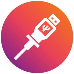 Usb connector icon