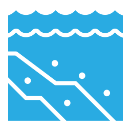 Sea floor icon