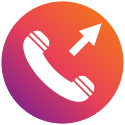 Outgoing calls icon