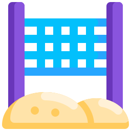 Volley net icon