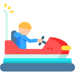 Bumper car icon