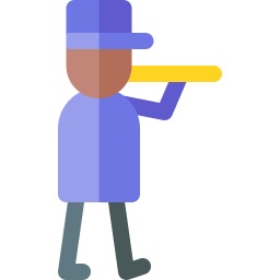 jugador de flautín icono