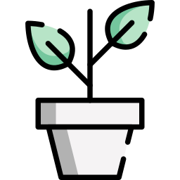 Potted plant icon