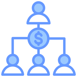 structure d'organisation Icône