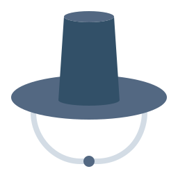 koreaanse hoed icoon