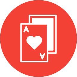 Playing cards icon