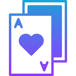 Playing cards icon