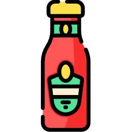 bottiglia di ketchup icona