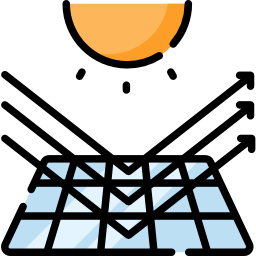 panel solar icono